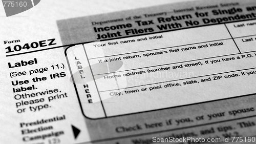 Image of Tax forms