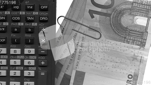 Image of Money with calculator