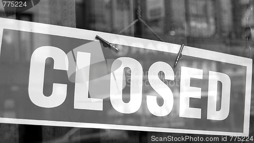 Image of Closed sign