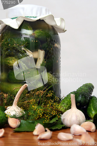 Image of Pickle ingredients