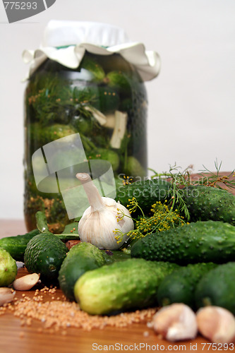 Image of Pickle ingredients