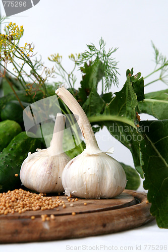 Image of Pickle ingredients