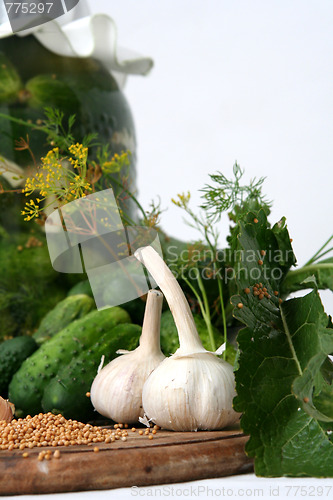 Image of Pickle ingredients