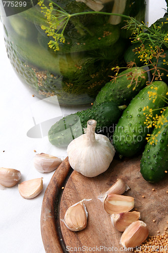 Image of Pickle ingredients