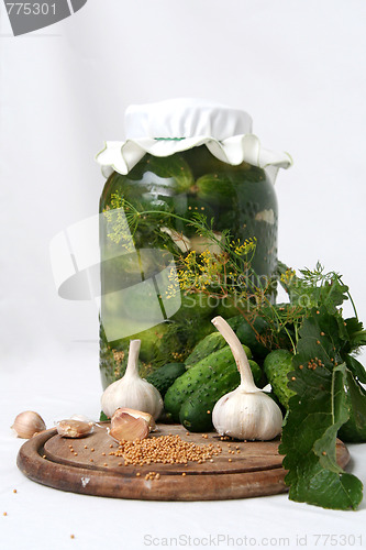 Image of Pickle ingredients