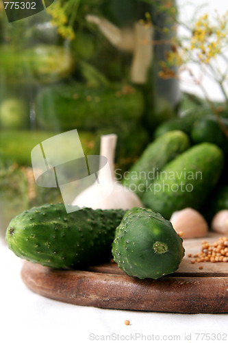 Image of Pickle ingredients