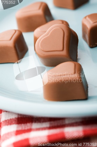 Image of Chocolate hearts