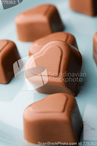 Image of Chocolate hearts