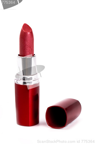 Image of red lipstick