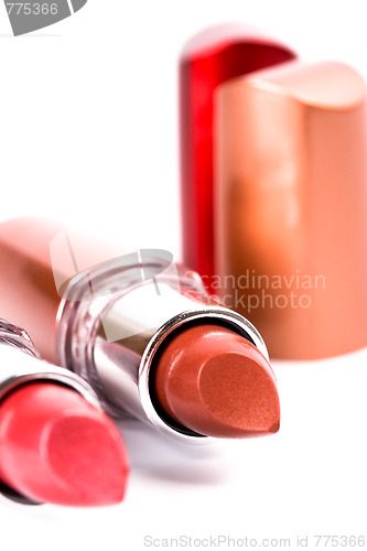 Image of two lipsticks
