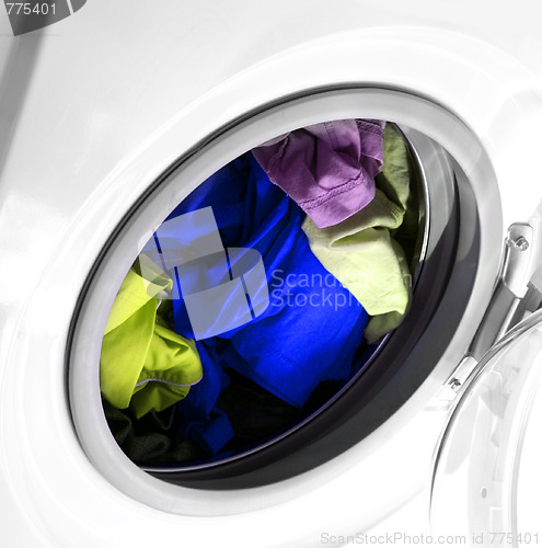 Image of Clothes in laundry