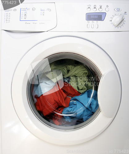 Image of Clothes in laundry