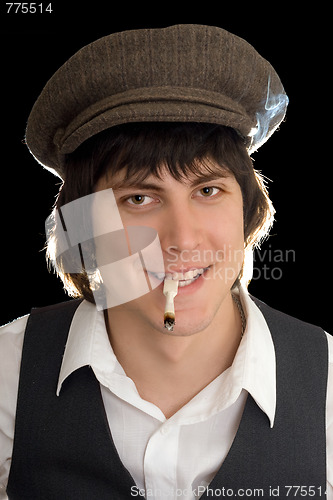 Image of Cheerful man