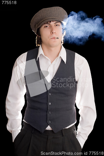 Image of Outmoded young man