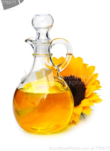 Image of Sunflower oil bottle