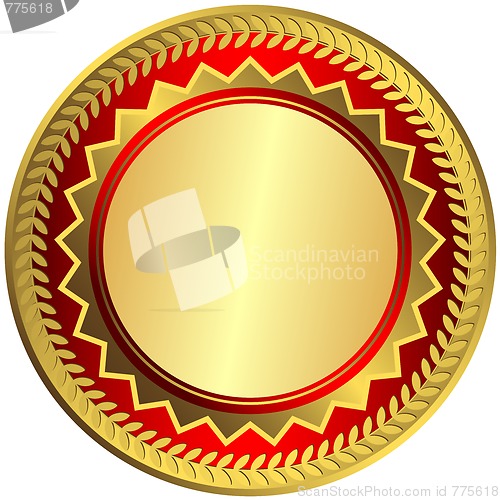 Image of Gold big medal