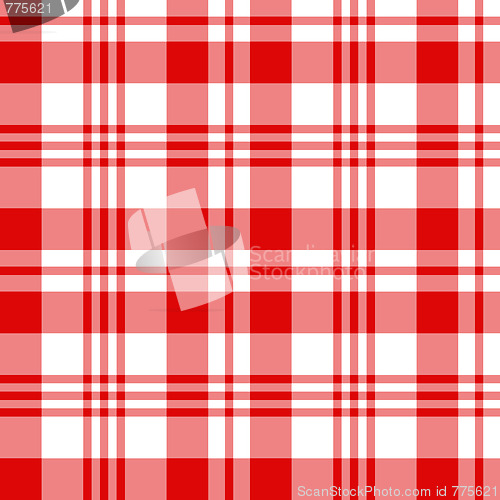 Image of Seamless red and white pattern