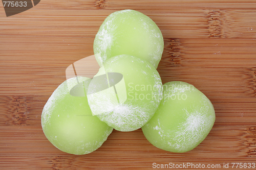 Image of Group of japanese sweets