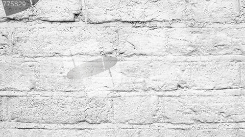 Image of White brick wall