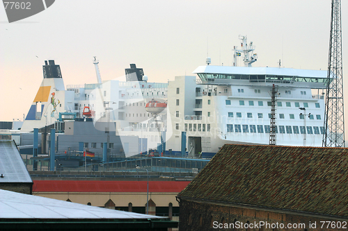 Image of harbour in sweden