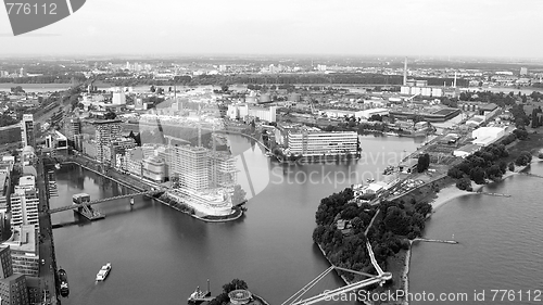 Image of Duesseldorf mediahafen harbour