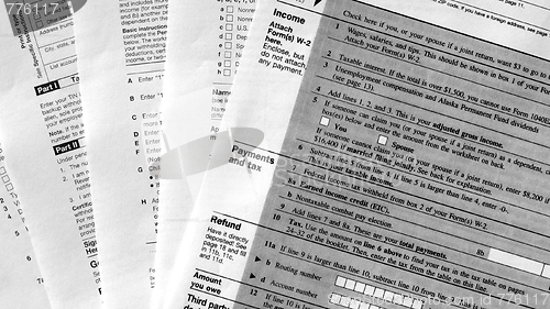 Image of Tax forms