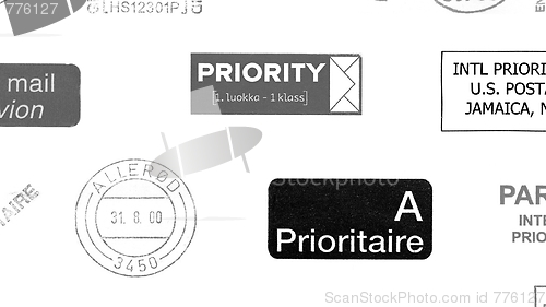 Image of Postage meters stamps