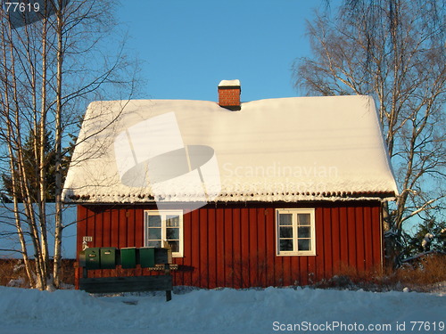 Image of Red house