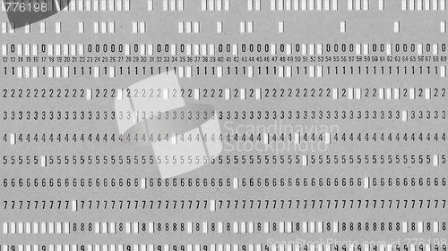 Image of Punched card