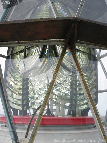 Image of Lamp in lighthouse