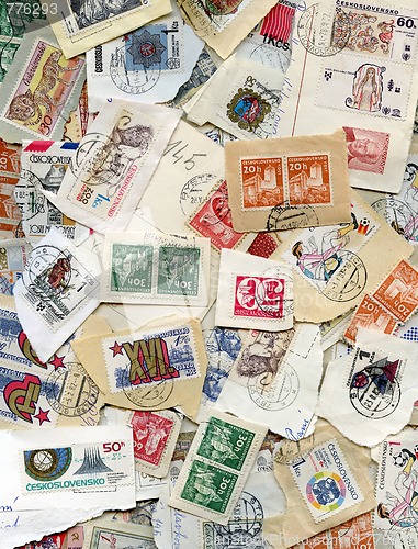 Image of postage stamps