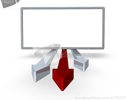 Image of blank sign
