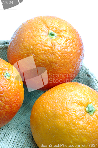 Image of blood oranges in basket