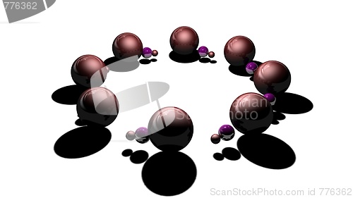Image of 3d balls