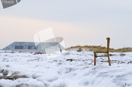 Image of Chair washed ashore