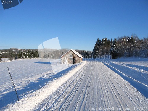 Image of Winter road