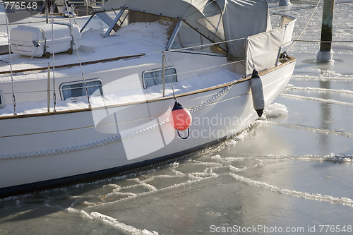 Image of Frozen harbour