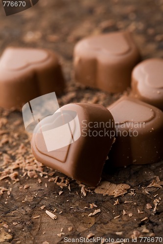 Image of Chocolate hearts