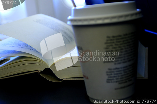 Image of Coffee and Book