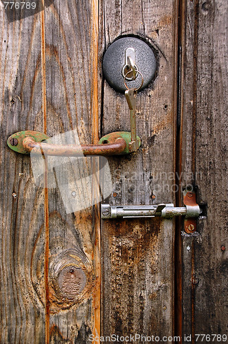 Image of Door Lock, Handle And Latch