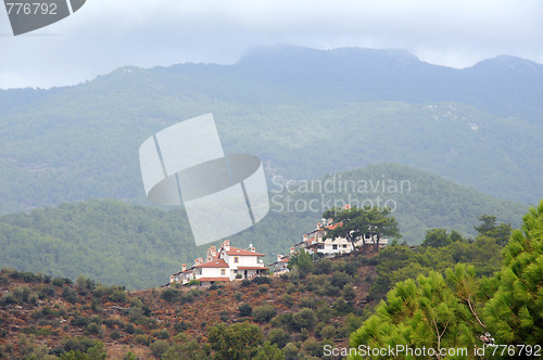 Image of Foggy Hills In Turkey