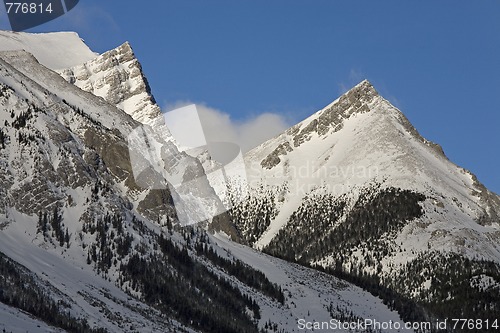 Image of mountain peaks