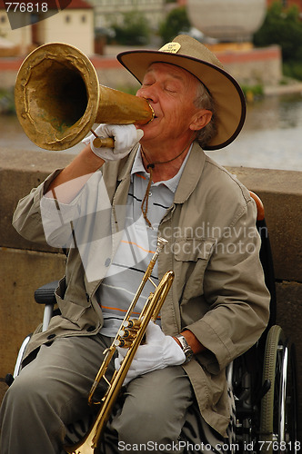 Image of Stiff-limbed Jazz Player