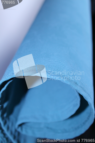 Image of Blue cloth
