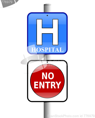 Image of Hospital No Entry