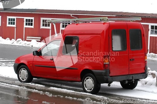 Image of A Red Car