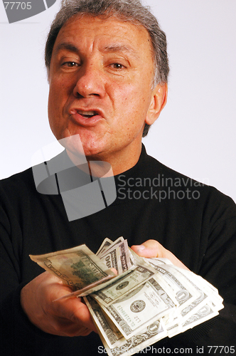 Image of hands with cash