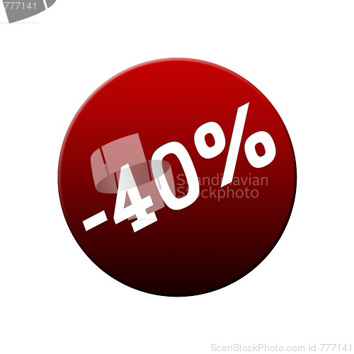 Image of 40 percent