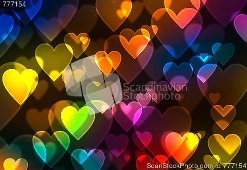 Image of heart background