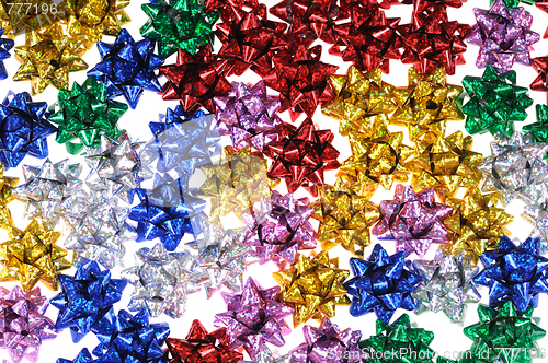 Image of Multi-coloured bows